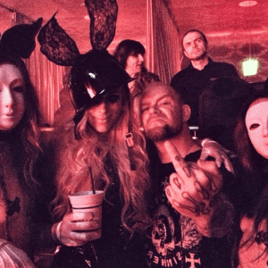 Maria Brink and Ivan Moody at the Golden Gods in 2013 (Image from Maria Brink's Instagram)