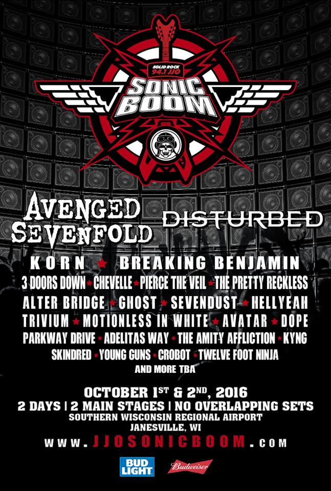 Avenged Sevenfold, Disturbed, Korn, Breaking Benjamin, Etc. Set