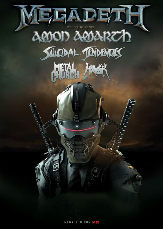 megadethamonamarthtourposter