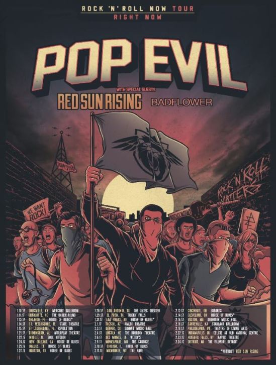 popevil2017tourposterblabber