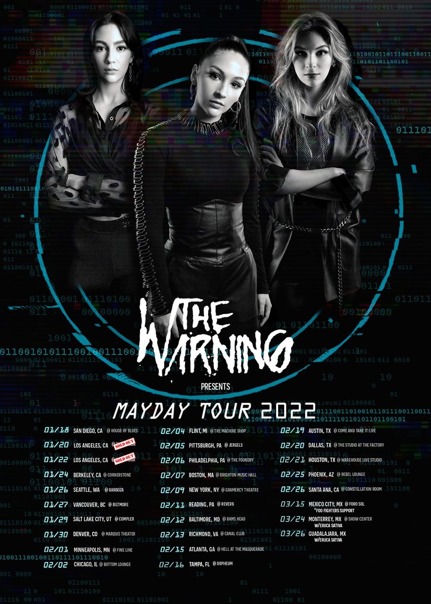 The Warning Announce 2022 North American Tour – Metal Anarchy
