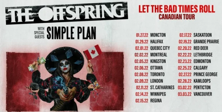 The Offspring Cancel Canadian Tour With Simple Plan – Metal Anarchy
