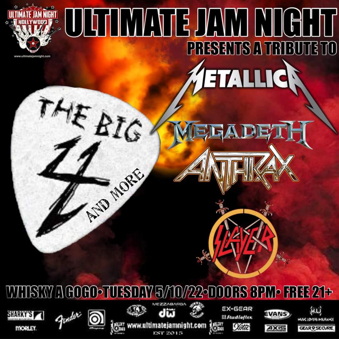 洋楽 LLICA SLAYER MEGADETH ANTHRAX LIVE Metallica, Megadeth, Slayer, Anthrax - Metallica/Slayer/Megadeth