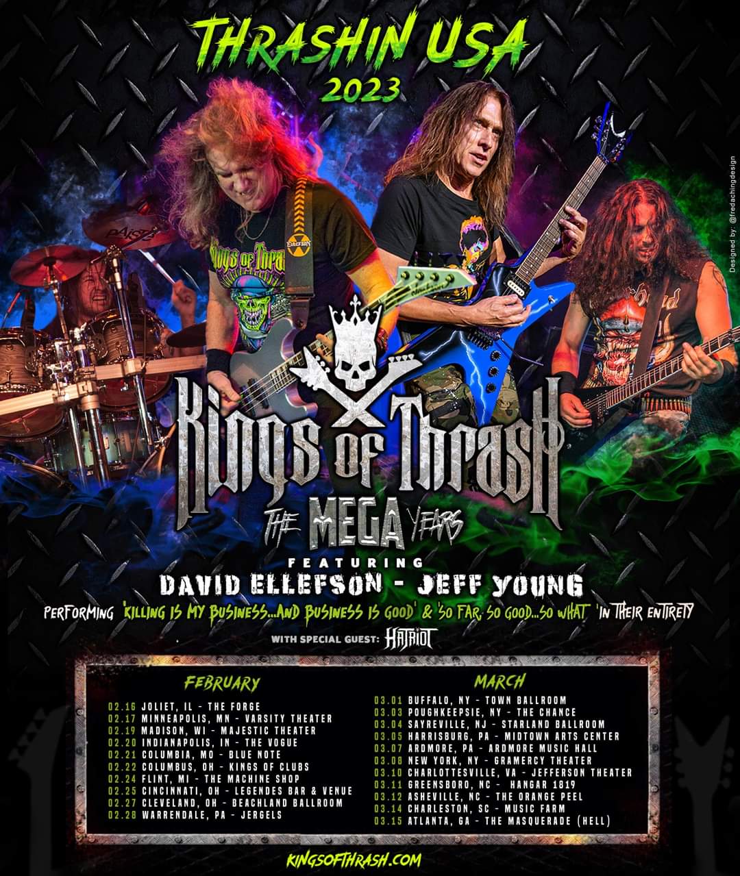 Kings Of Thrash (Ex-Megadeth) Announce U.S. Tour – Metal Anarchy