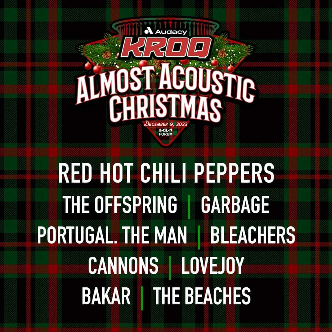 Red Hot Chili Peppers, The Offspring, Garbage, Etc. Set For “KROQ’s ...