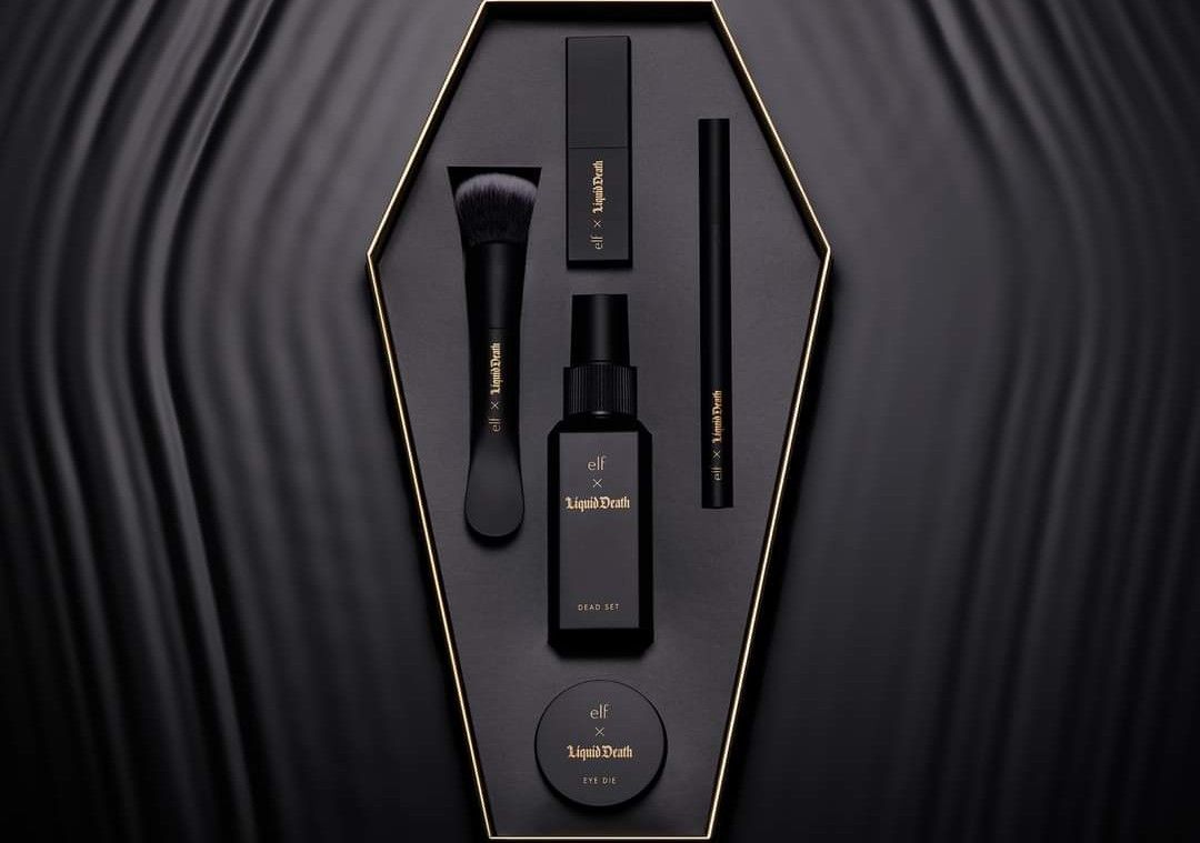 e.l.f. liquid death Beauty lovers will 'die' at Liquid Death and E.l.f. Cosmetics' newest drop  💄 The entire @elfcosmetics X @liquiddeath Lip Embalms campaign was managed  in-house. From E.l.f. Cosmetics' Soooo Many Dicks 2024 campaign main image 0