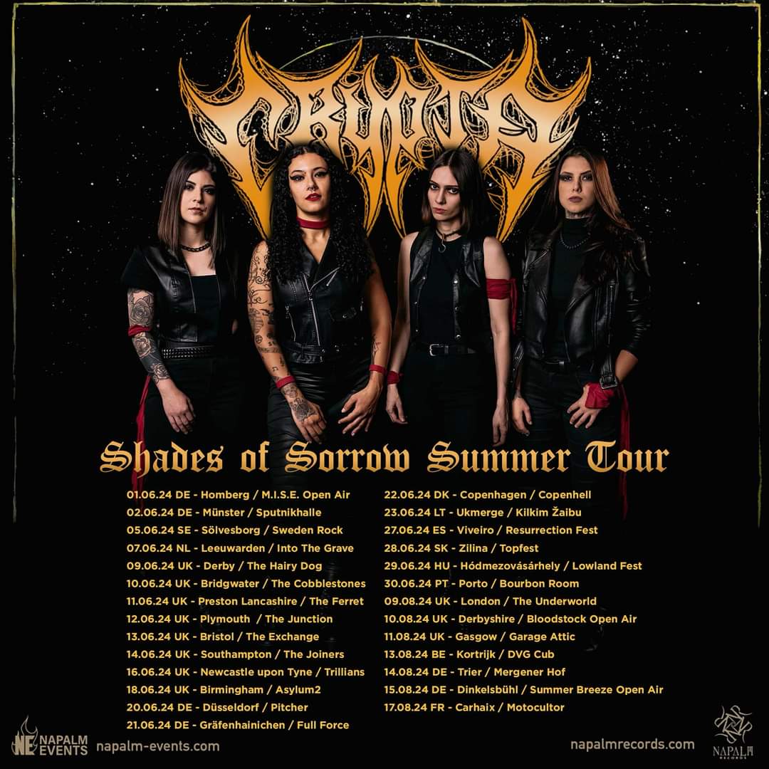 Crypta Announce European/UK Tour – Metal Anarchy