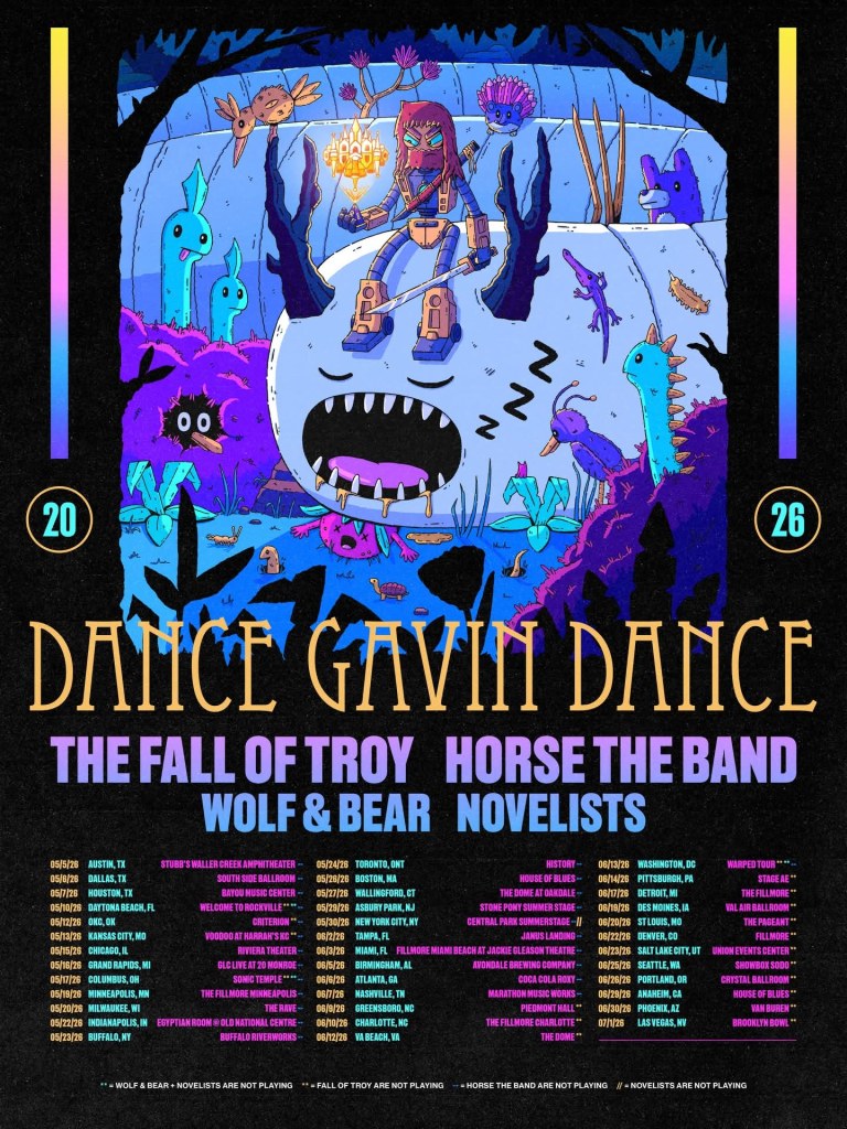 Dance Gavin Dance Announce North American Tour With The Fall Of Troy ...